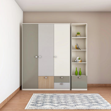Compact Sized Stylish Modern Themed Wardrobe